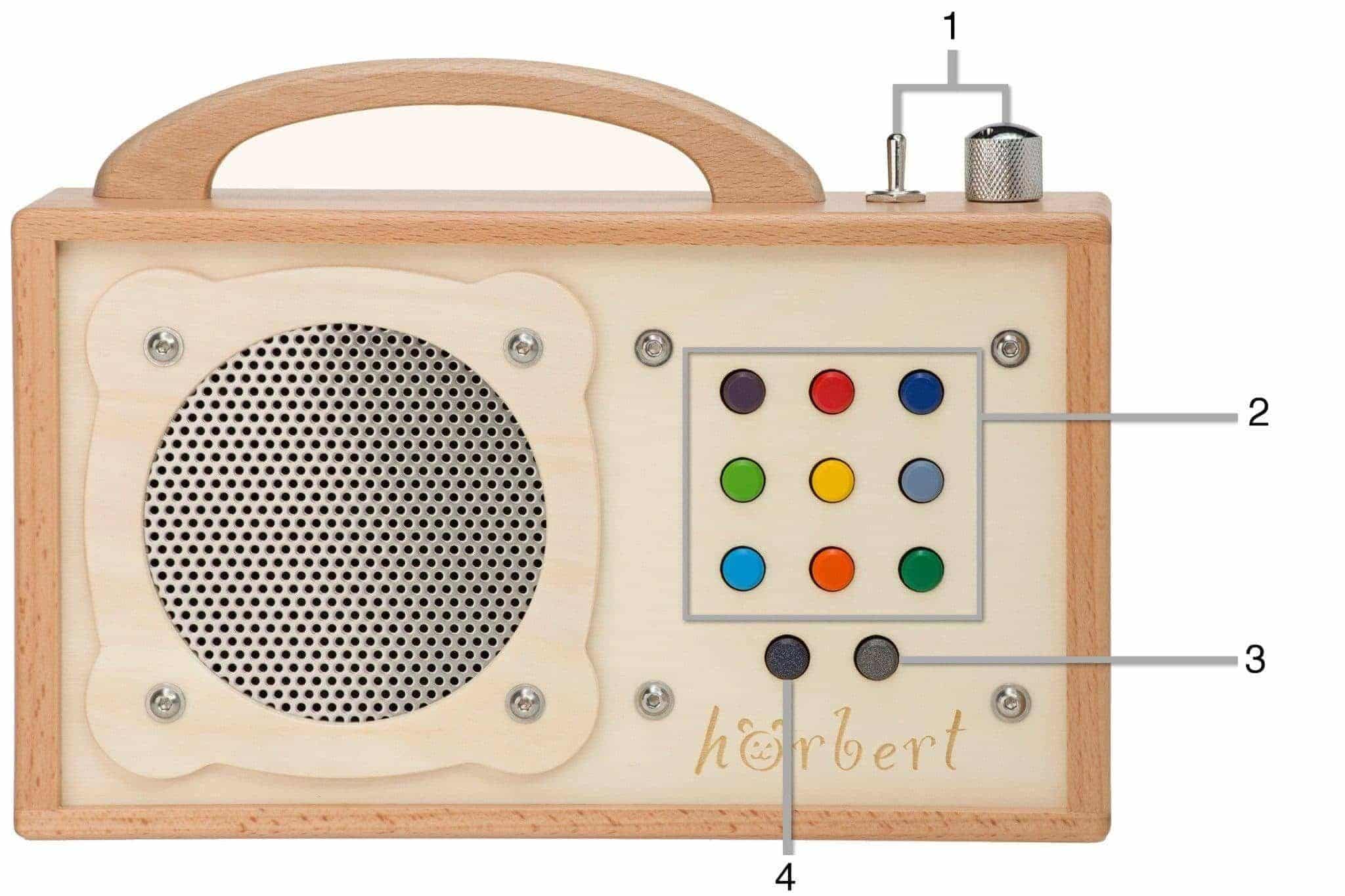 Your Horbert Music Player For Children Horbert