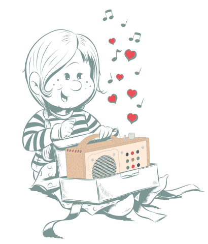 Your Horbert Music Player For Children Horbert